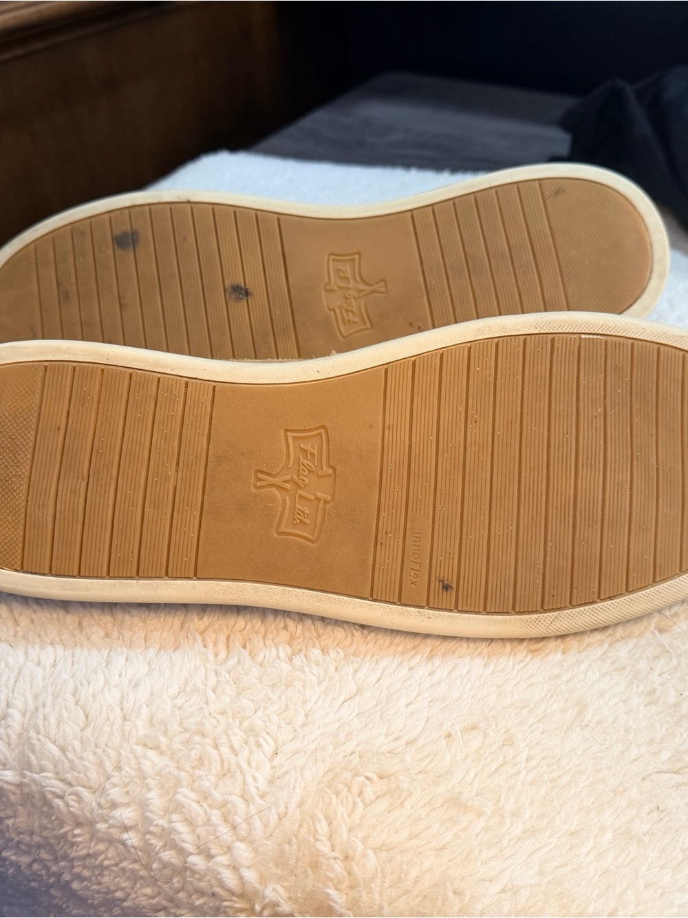 968. LIKE NEW Suede Slip-On Loafers — Light Brown Casual Men’s Loafers - Picture 5 of 8